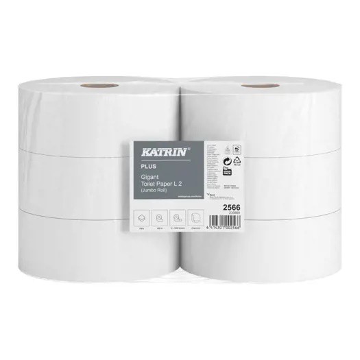 TP Jumbo 2vr. 280mm celulóza Katrin | Papírové a hygienické výrobky - Toaletní papíry - TP do zásobníků